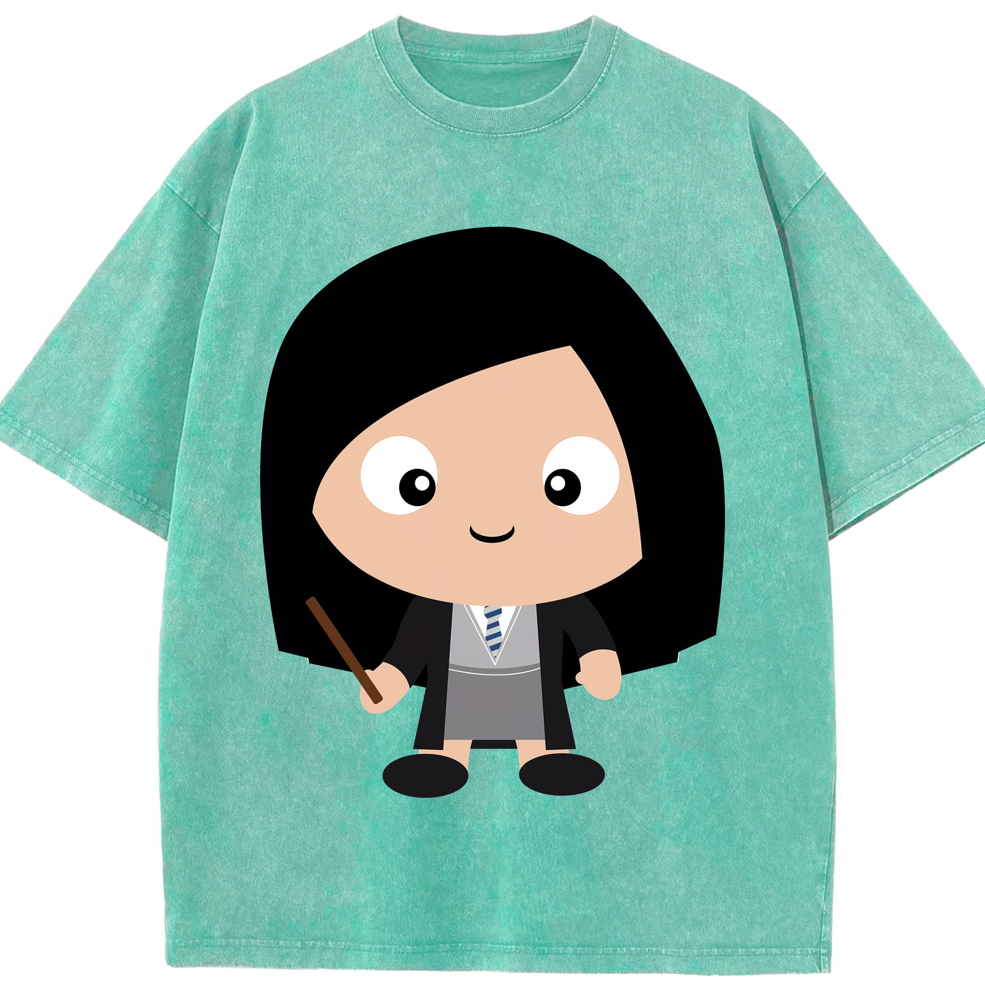 （画像用） Harry Potter ハリー・ポッターシリーズ 綿100% ヴィンテージ風 半袖Tシャツ（フロントプリント）